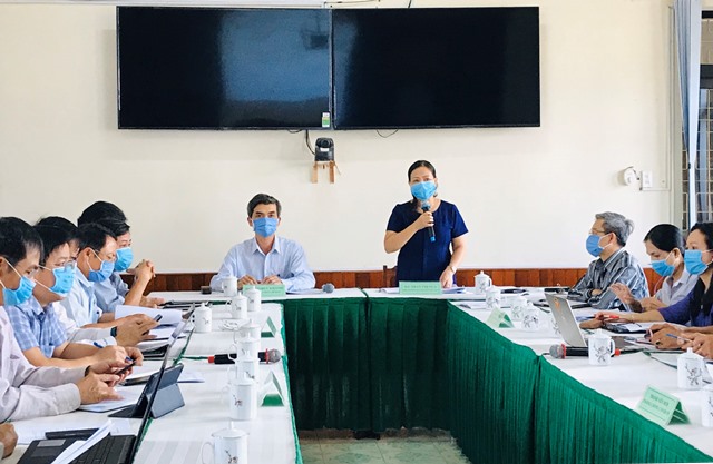 Họp bàn phương án xử lý đối với từng cấp độ dịch bệnh Covid-19 diễn ra trên địa bàn tỉnh